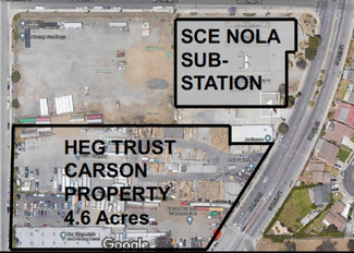 Carson, CA Commercial Land - 18937 S Broadway