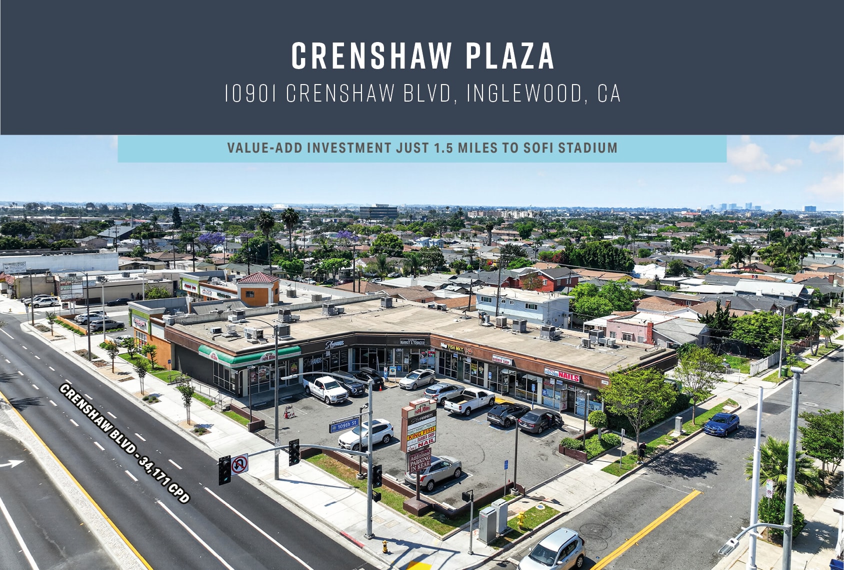 10901 Crenshaw Blvd, Inglewood, CA for Sale
