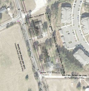 Garner, NC Commercial Land - 7431 White Oak Rd