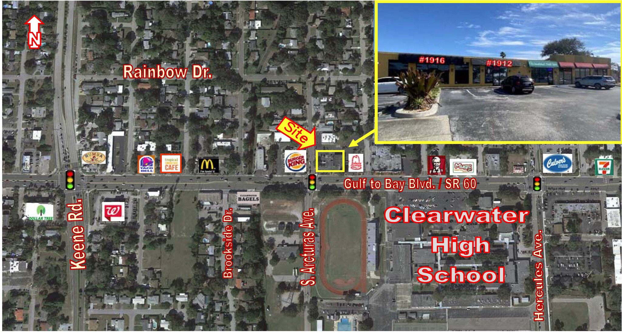 1912 Gulf To Bay Blvd, Clearwater, FL for Rent