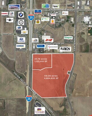 Loveland, CO Commercial Land - TBD Centerra Pky