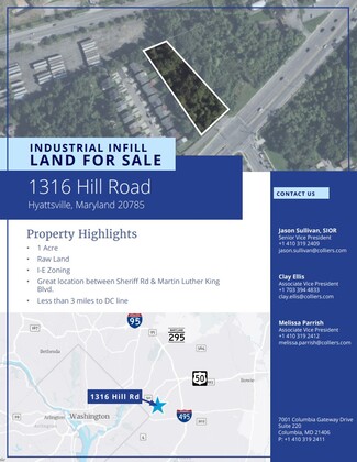 Hyattsville, MD Industrial - 1316 Hill Rd