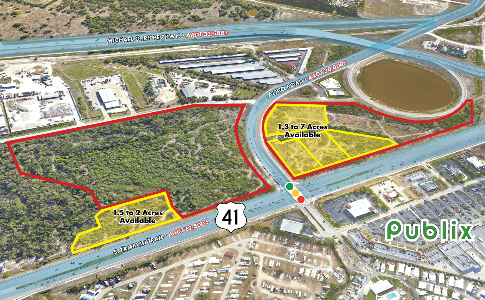 US-41 Hwy @ Alico Rd, Fort Myers, FL for Sale