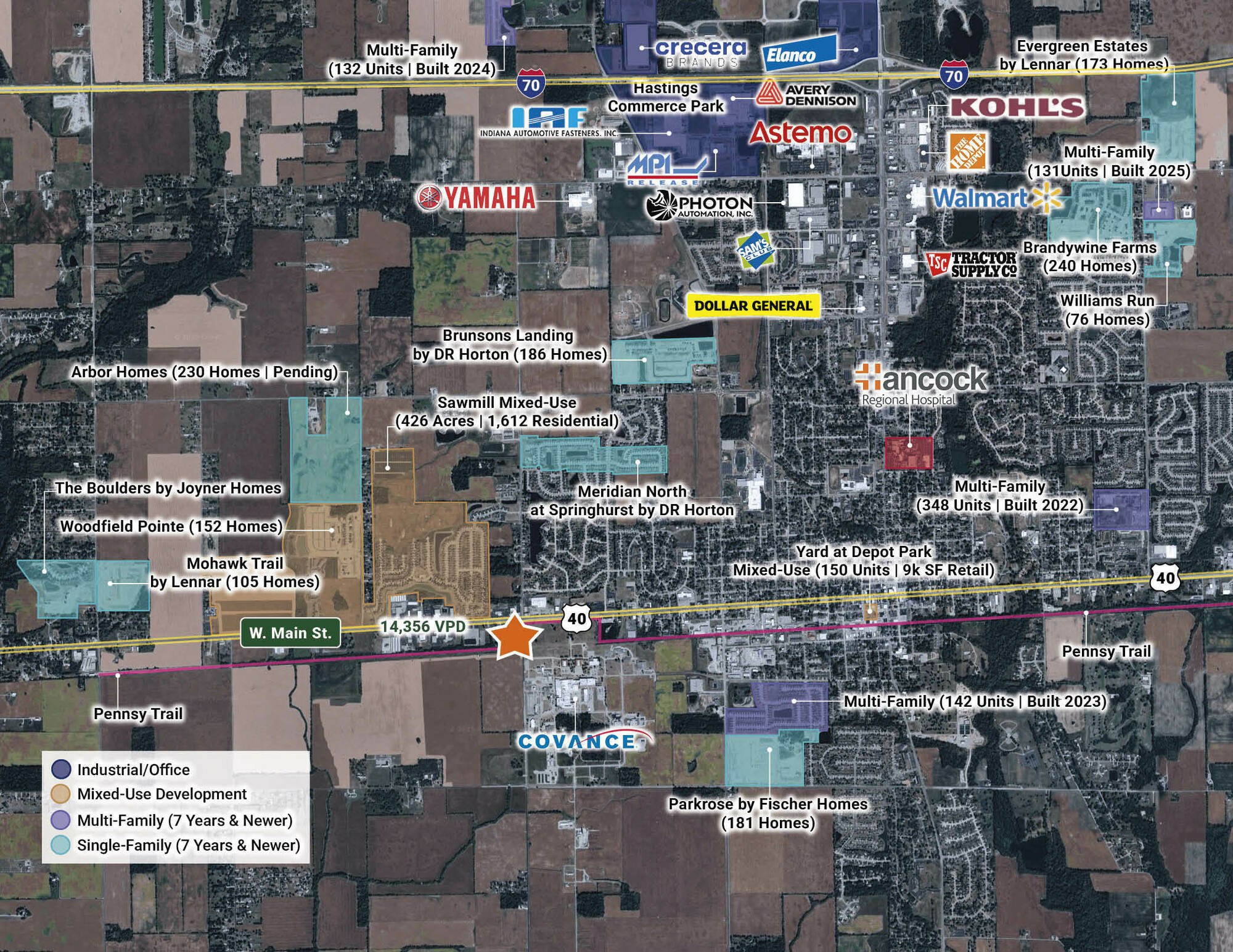 2201 W Main St, Greenfield, IN for Sale