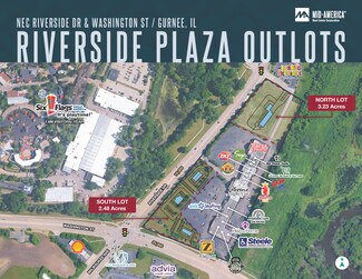 Gurnee, IL Commercial Land - 301 N Riverside Dr