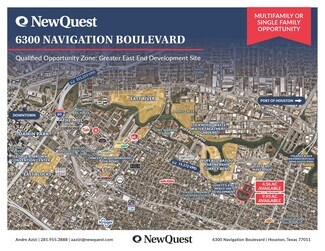 Houston, TX Residential Land - 6300 Navigation Blvd Houston, TX Residential Land - 6300 Navigation Blvd