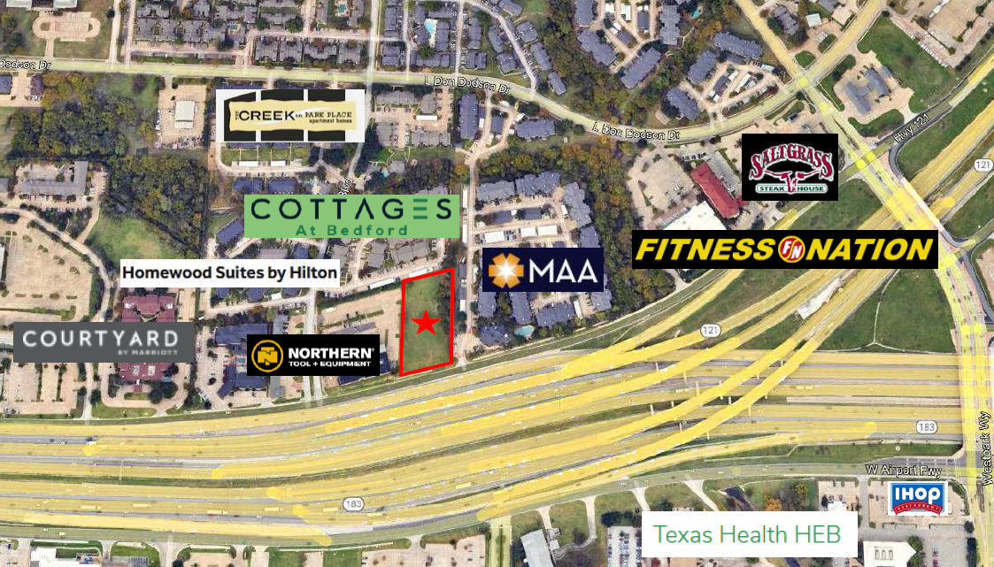 Airport Fwy, Bedford, TX for Sale