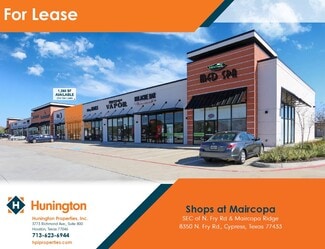 Cypress, TX Retail - 8350 Fry Rd Cypress, TX Retail - 8350 Fry Rd