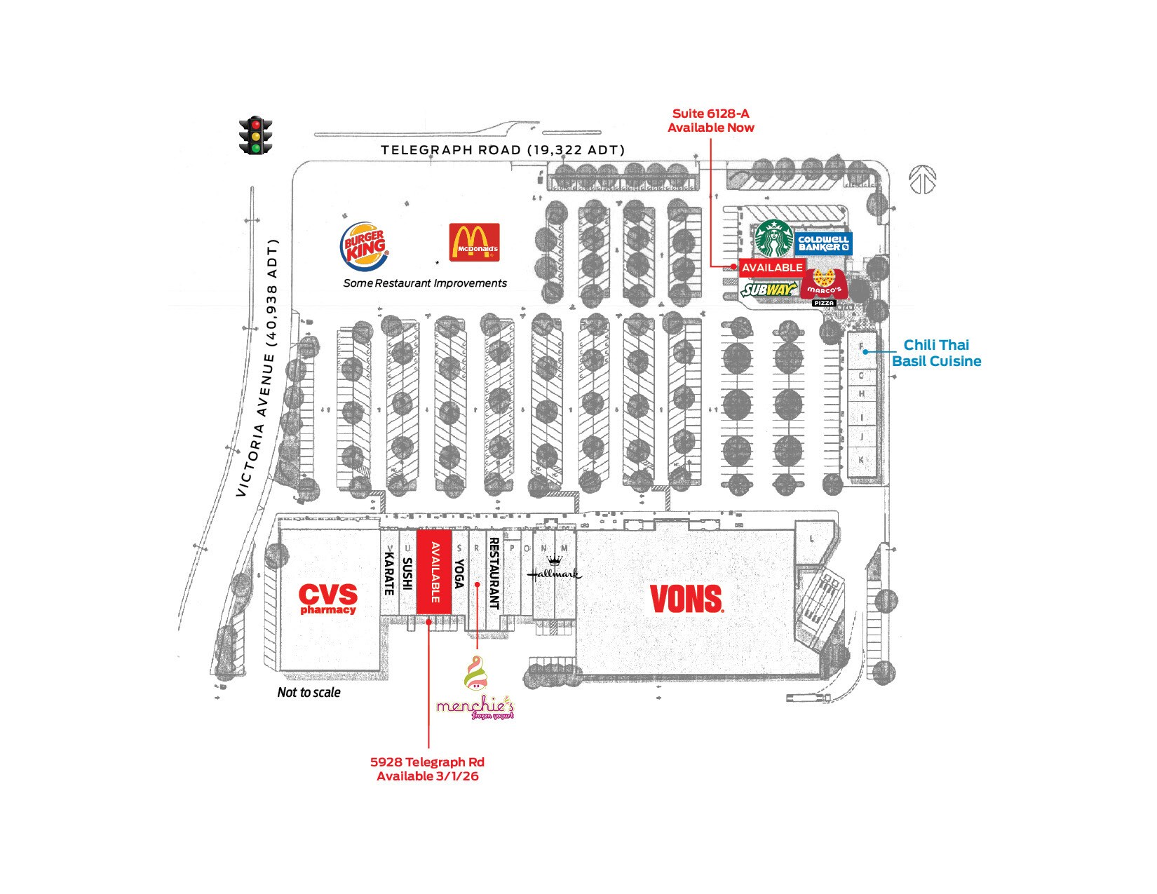 5900-6048 Telegraph Rd, Ventura, CA for Rent