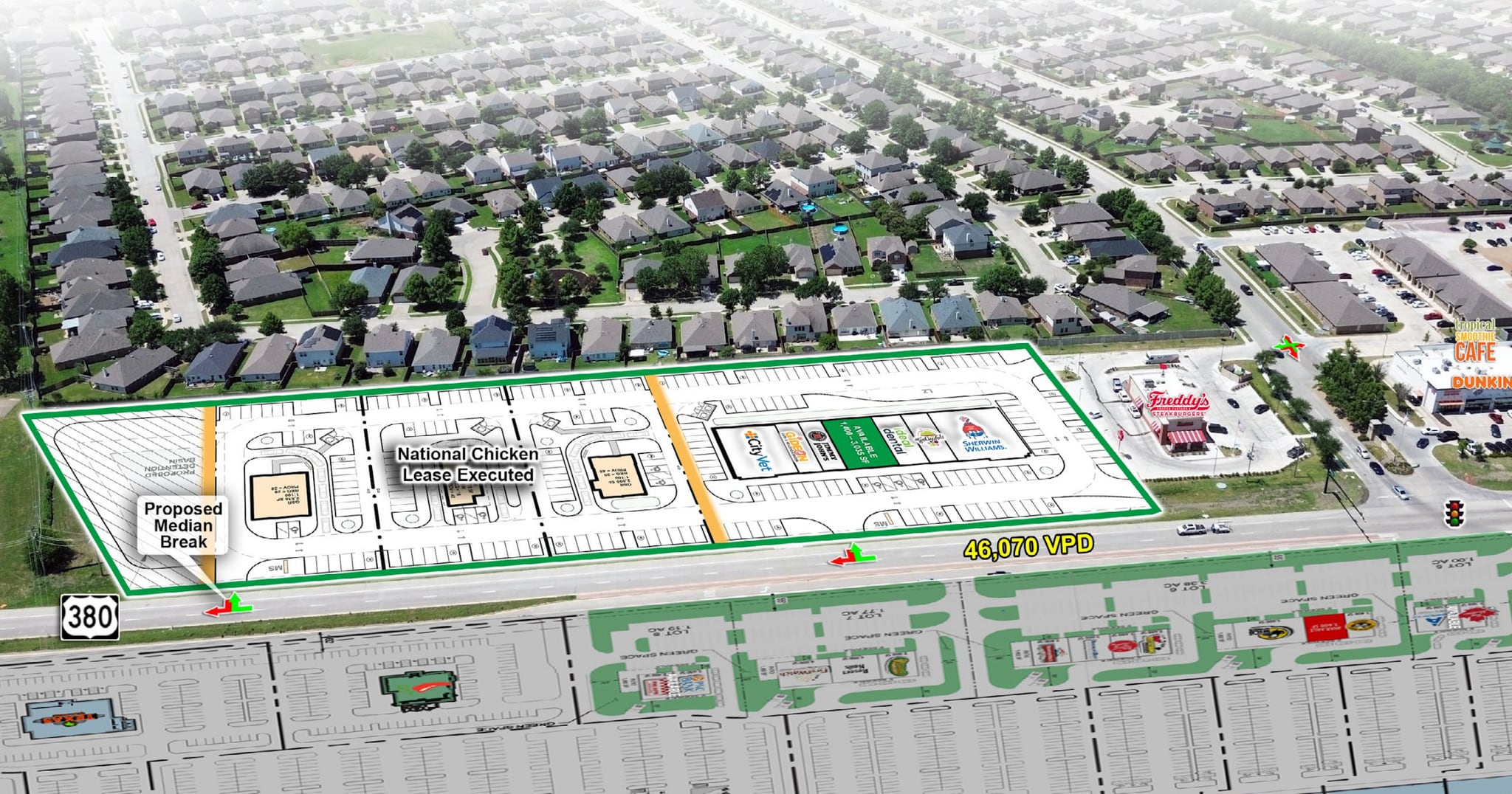 SEC OF US-380 & CYPRESS PKWY, Princeton, TX for Rent