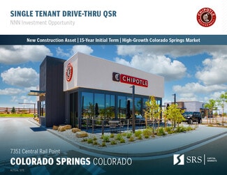 Colorado Springs, CO Freestanding - 7351 Central Rail Pt Colorado Springs, CO Freestanding - 7351 Central Rail Pt