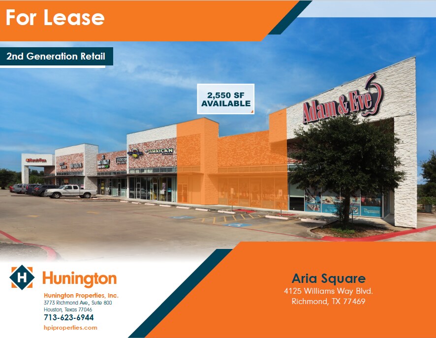 4125 Williams Way Blvd, Richmond, TX for Rent