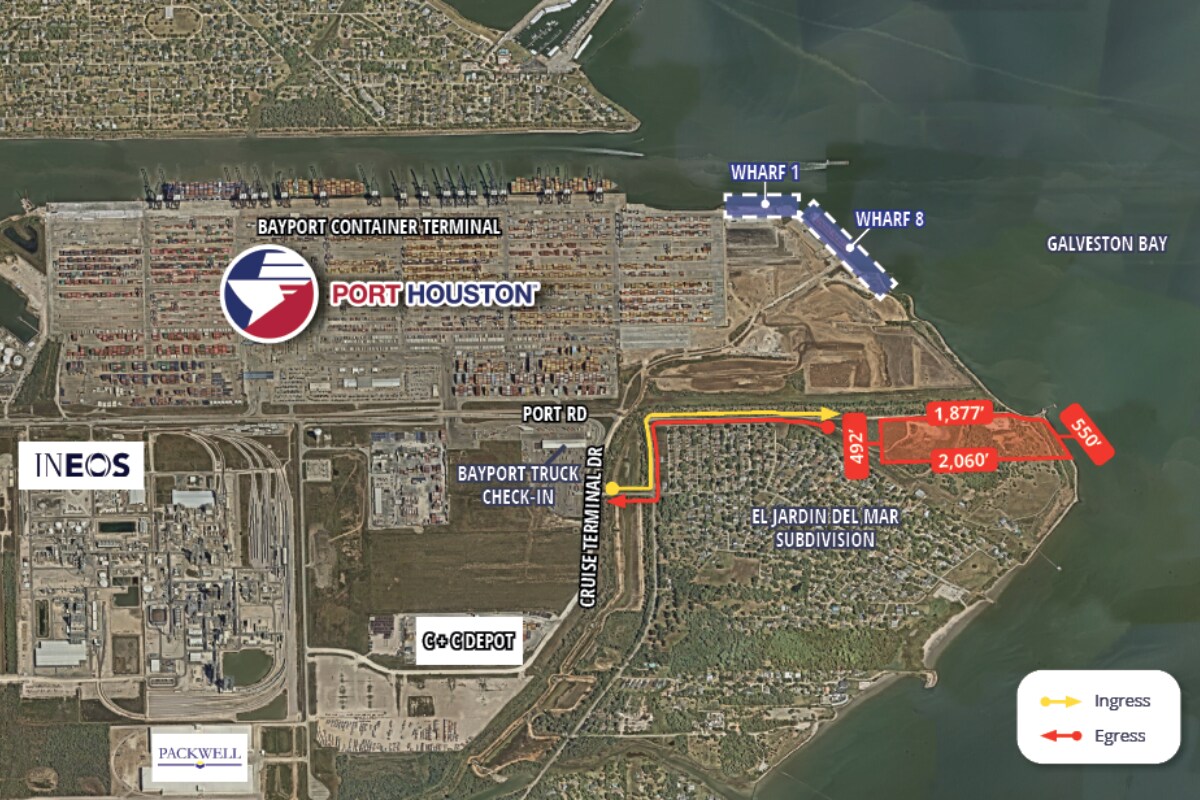 0 Port Road, Seabrook, TX for Rent
