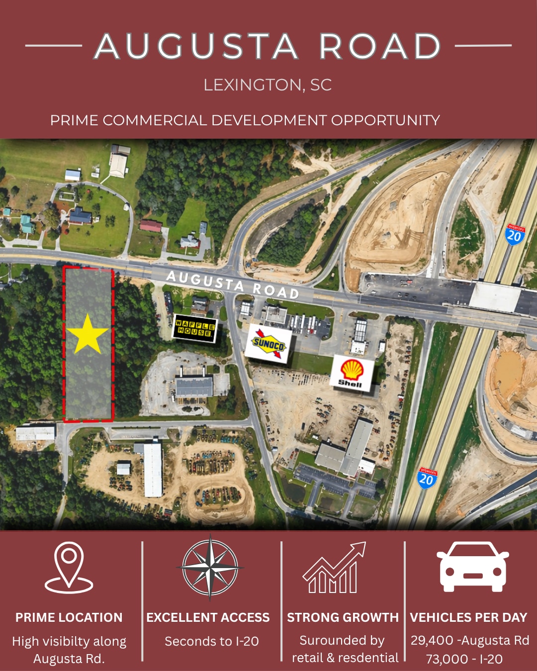 Augusta Rd, Lexington, SC for Sale