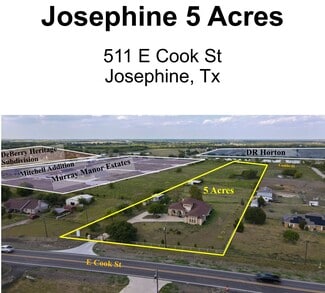Josephine, TX Residential - 511 E Cook St