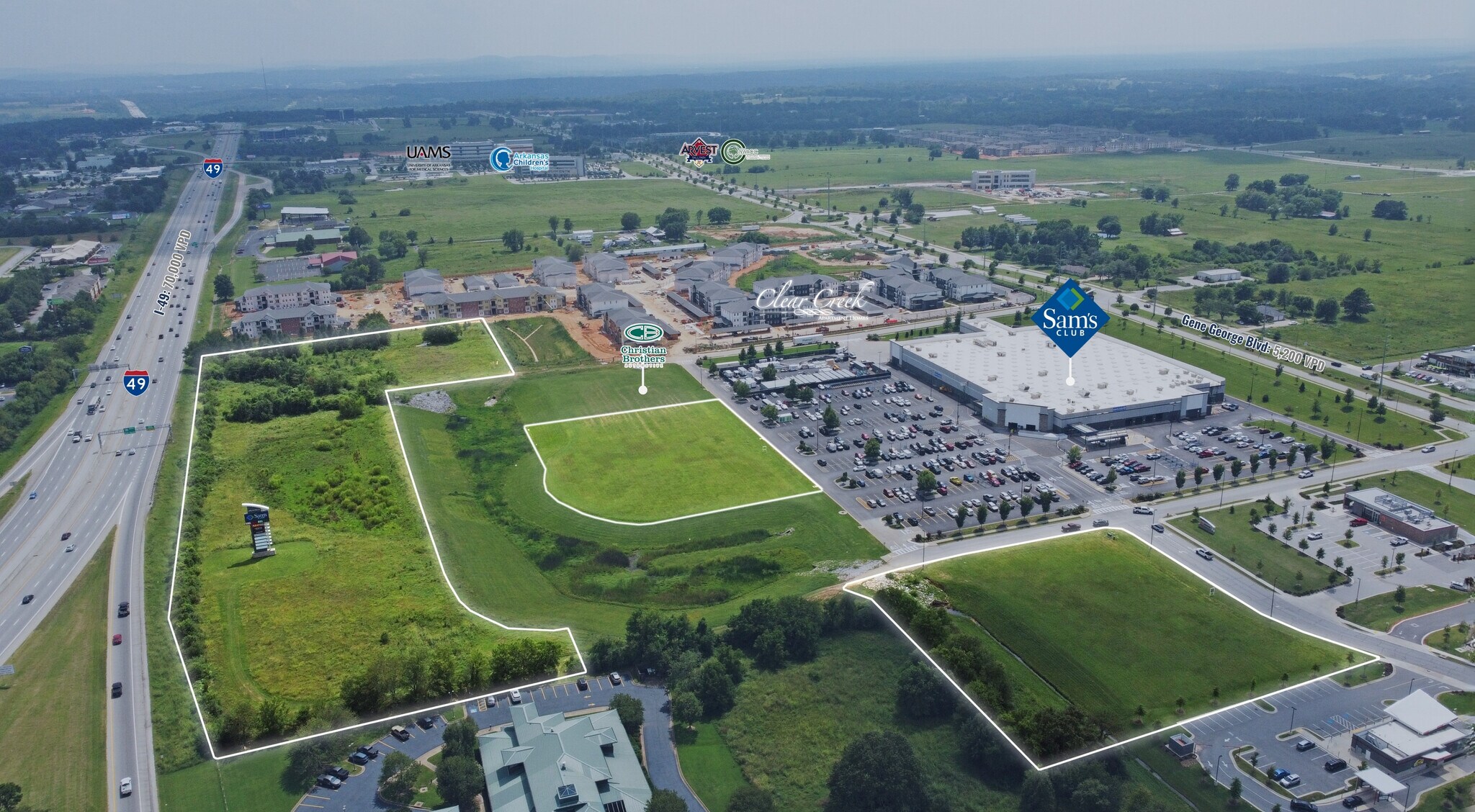Highway 412 & Interstate 49, Springdale, AR for Sale