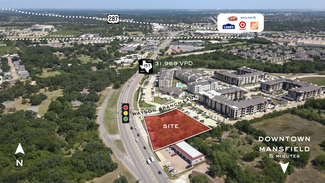Mansfield, TX Commercial Land - Farm to Market Road 157 Hwy @ Watson Branch Lane