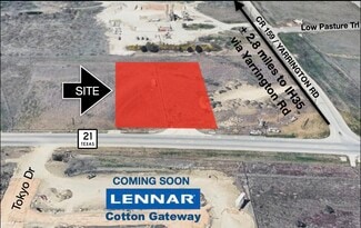 San Marcos, TX Commercial Land - TBD SH21 @ CR159 San Marcos, TX Commercial Land - TBD SH21 @ CR159