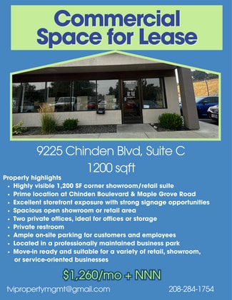 Boise, ID Office/Retail - 9225 W Chinden Blvd