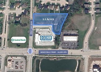 Wentzville, MO Commercial Land - 2 Acres Great Oaks Dr