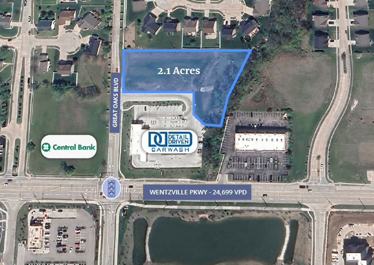 2 Acres Great Oaks Dr, Wentzville, MO for Sale