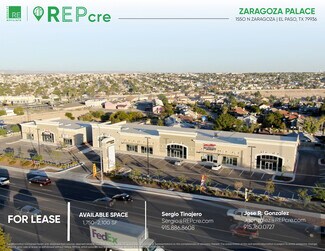 El Paso, TX Retail - 1550 N Zaragoza Rd El Paso, TX Retail - 1550 N Zaragoza Rd