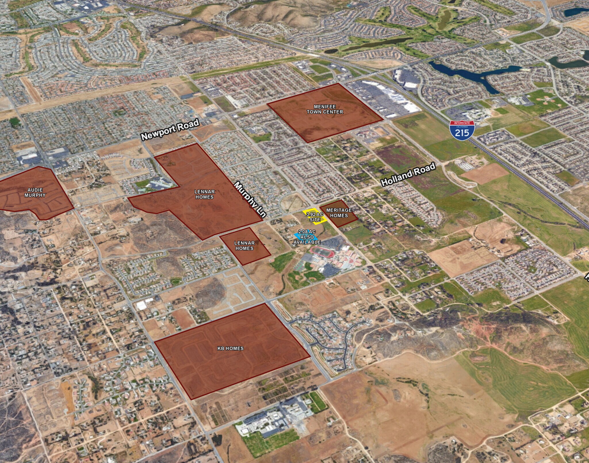 Holland Road, Menifee, CA for Sale