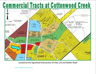 San Marcos, TX Commercial Land - Rattler Rd @ Hwy 123