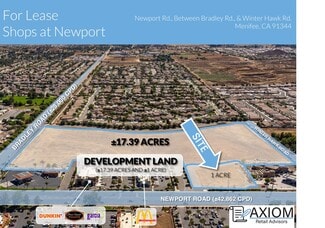 Menifee, CA Commercial Land - Newport Rd Menifee, CA Commercial Land - Newport Rd
