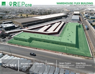 El Paso, TX Flex - 6000 Welch Ave