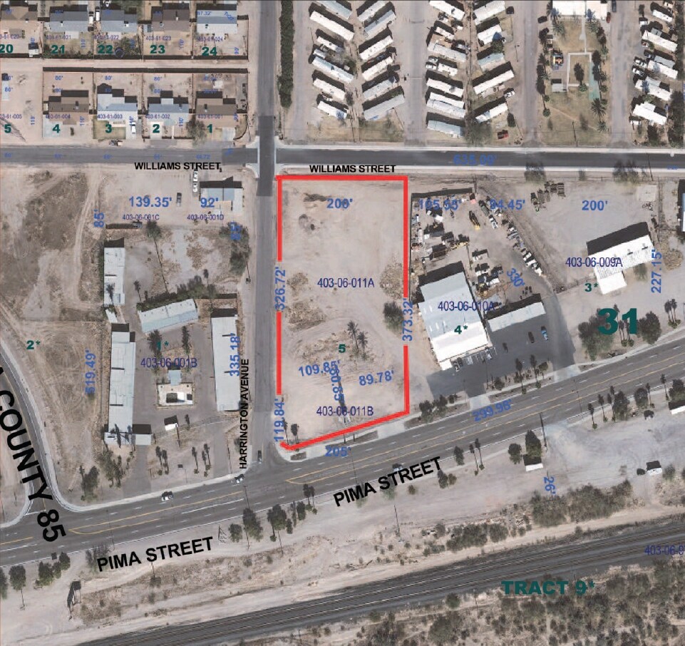 NEC Hwy 85 & Harrington Ave, Gila Bend, AZ for Rent