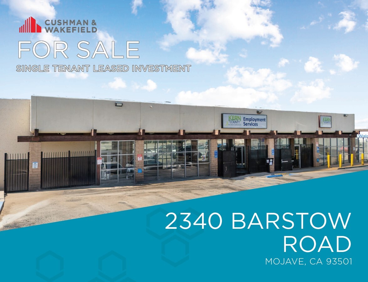 2340 Barstow Rd, Mojave, CA for Sale