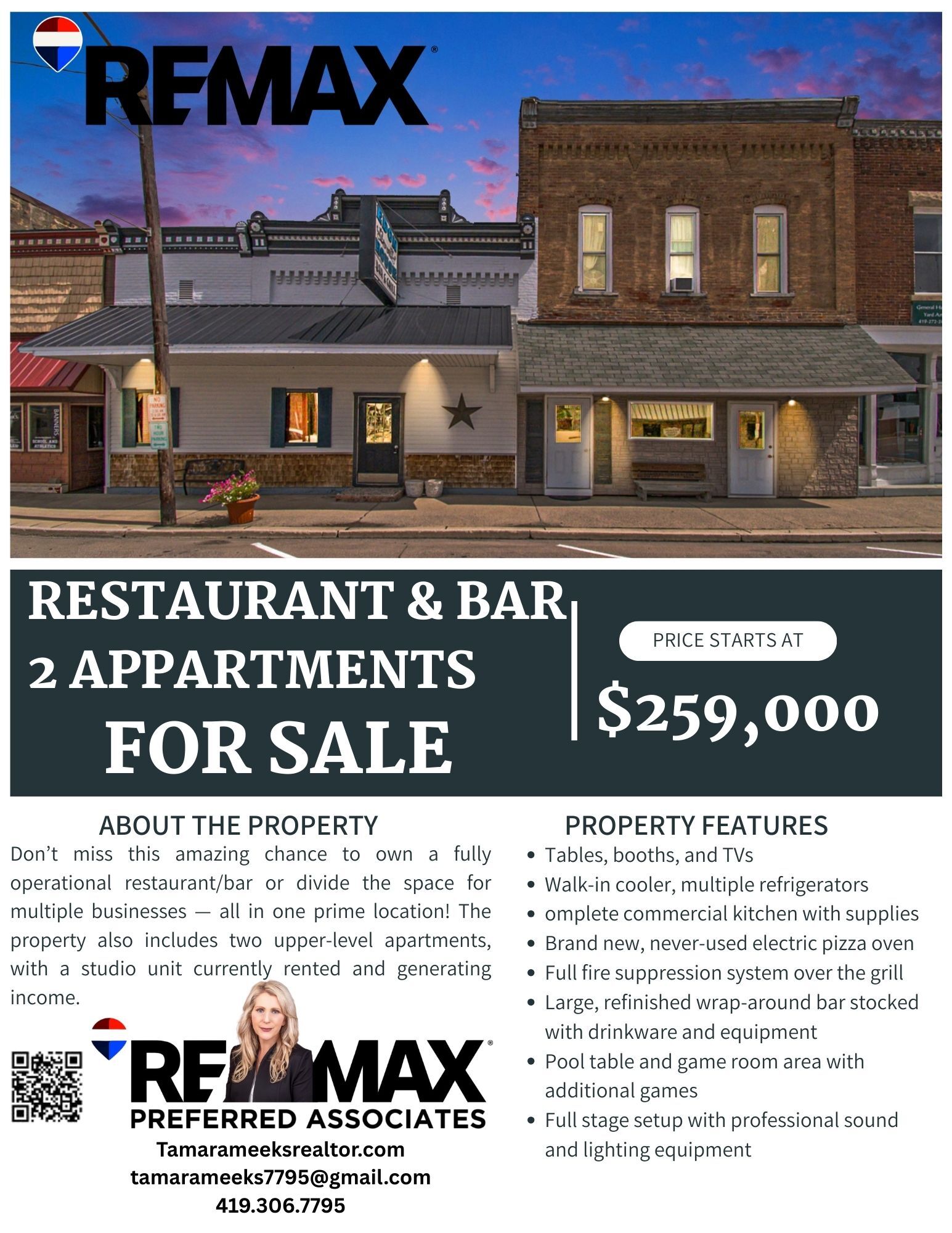 114 N Michigan St, Edon, OH for Sale