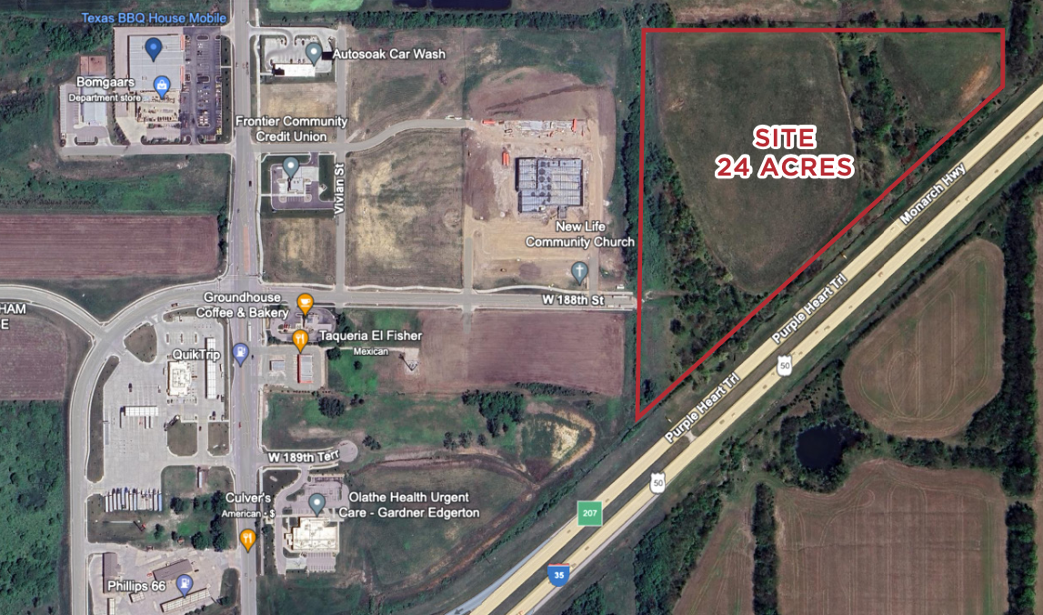 188th & Gardner Rd, Gardner, KS for Sale