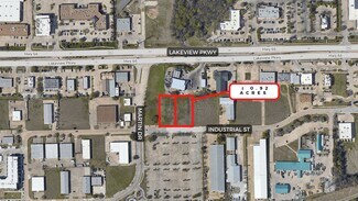 Rowlett, TX Commercial Land - 4105 -4109 Industrial St