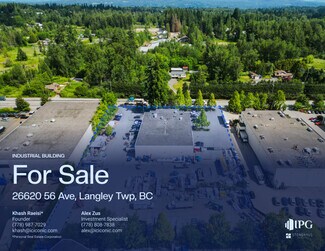 Langley Twp, BC Warehouse - 26620 56 Ave Langley Twp, BC Warehouse - 26620 56 Ave