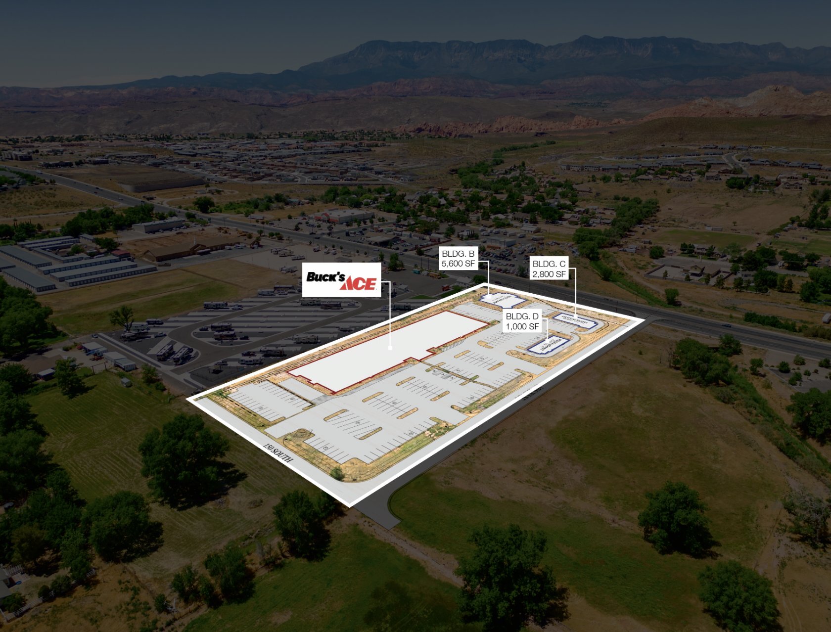 1447 W State St Hurricane, UT 84737 Shopping Center Property for