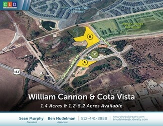 Austin, TX Commercial - Easton Park - William Cannon & Cota Vista Austin, TX Commercial - Easton Park - William Cannon & Cota Vista