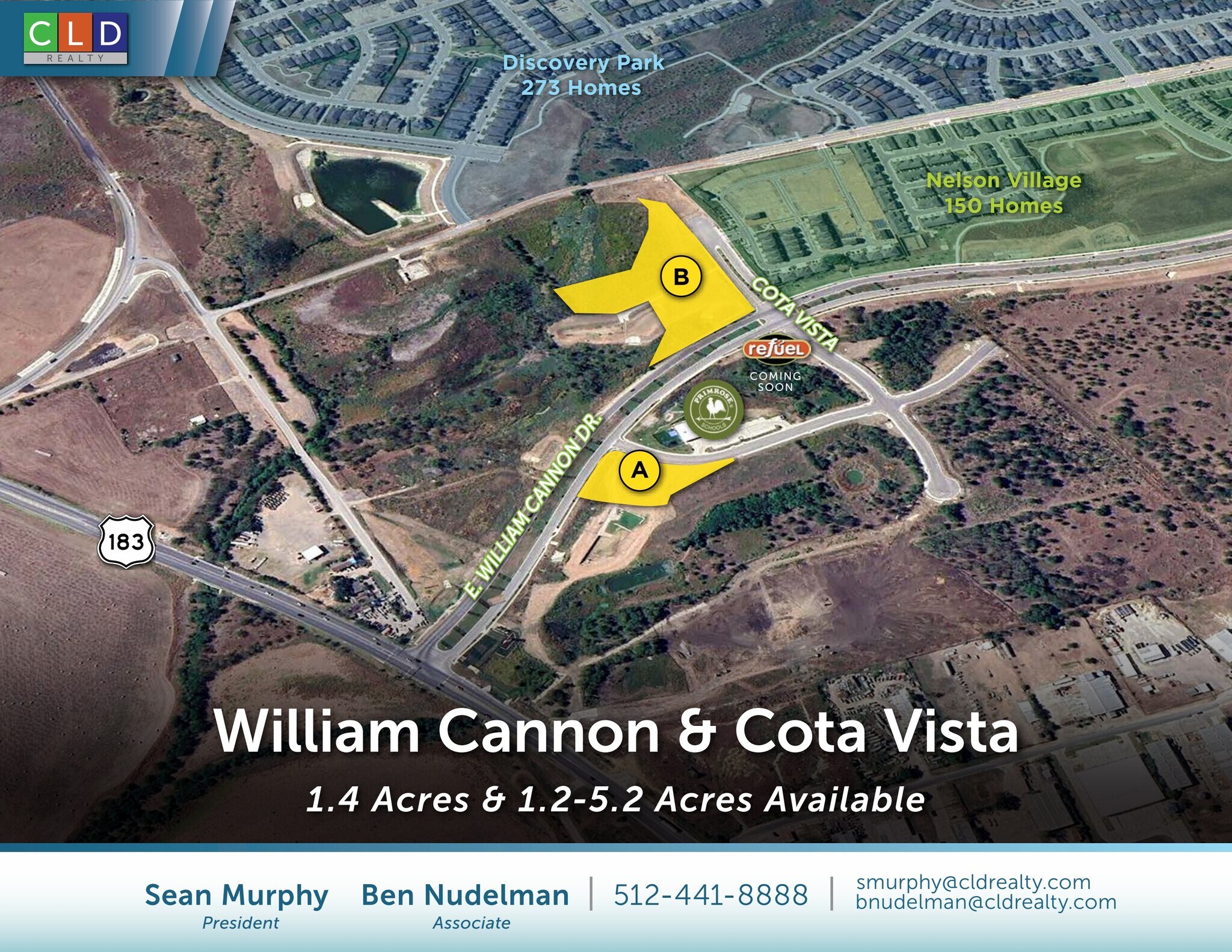 Easton Park - William Cannon & Cota Vista, Austin, TX for Sale