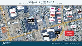 Albuquerque, NM Commercial - SEC of Central Avenue SW & Bataan Dr