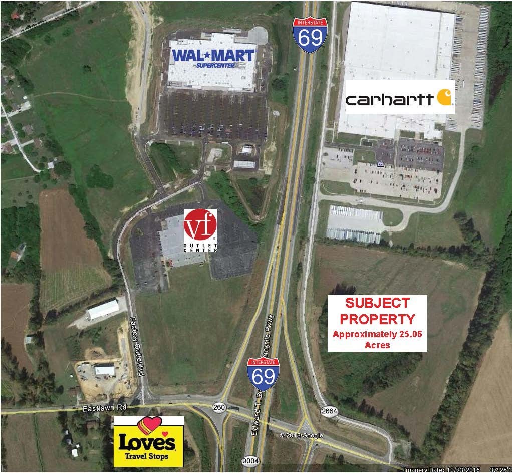 Estill Baker Rd @ I69 & SR260, Hanson, KY for Sale