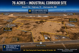 Alamogordo, NM Industrial - Hwy 70