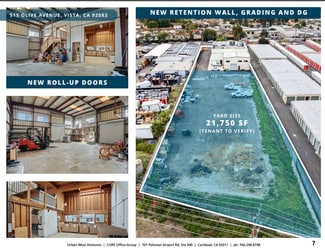 Vista, CA Industrial - 515 Olive Ave Vista, CA Industrial - 515 Olive Ave