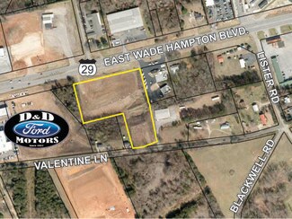 Greer, SC Commercial Land - 13585 E Wade Hampton Blvd