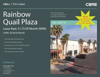 Las Vegas, NV Office - 5765 S Rainbow Blvd