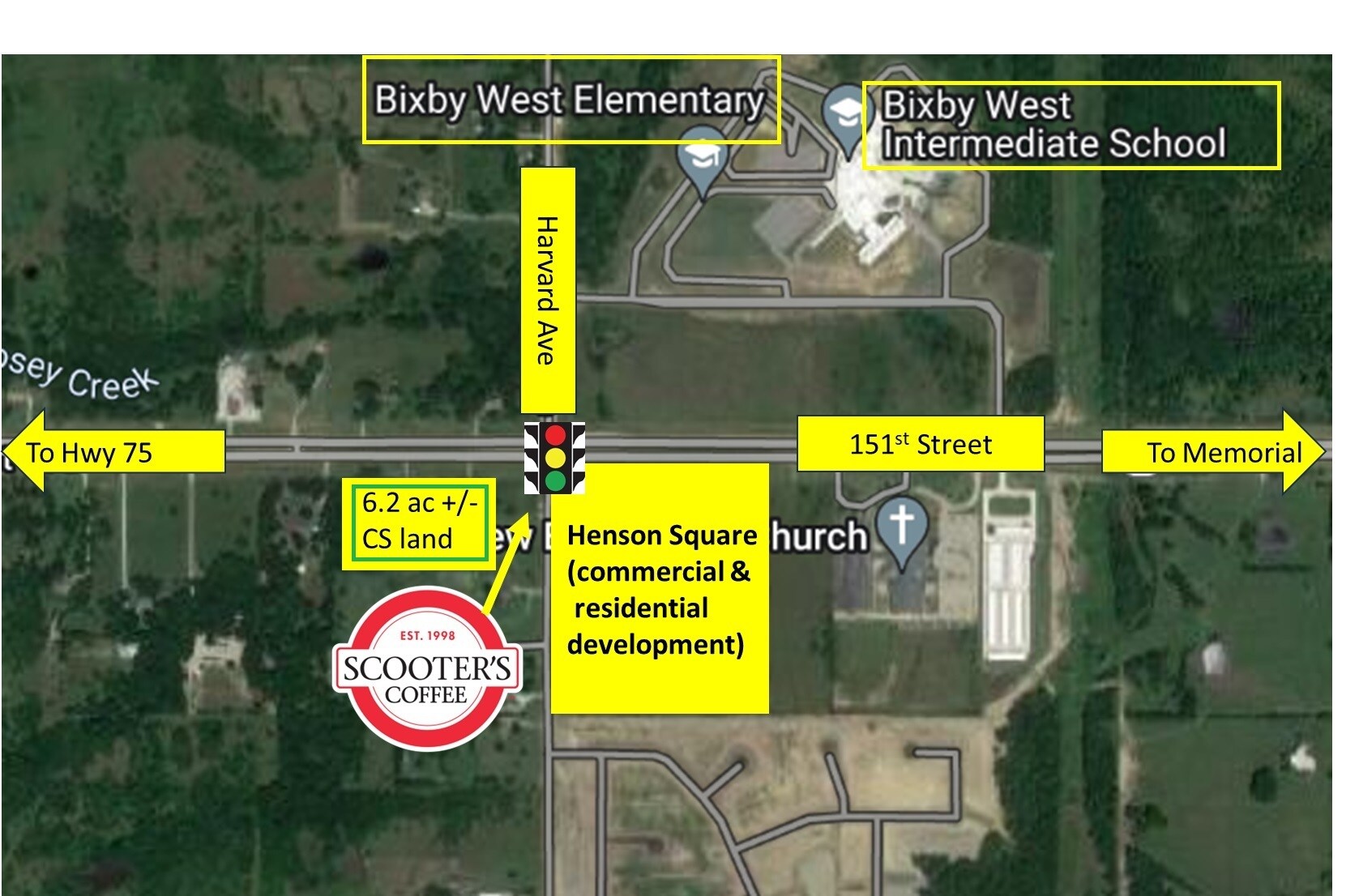 3230 E 151st St S Bixby, OK 74008 Land Property for Sale on