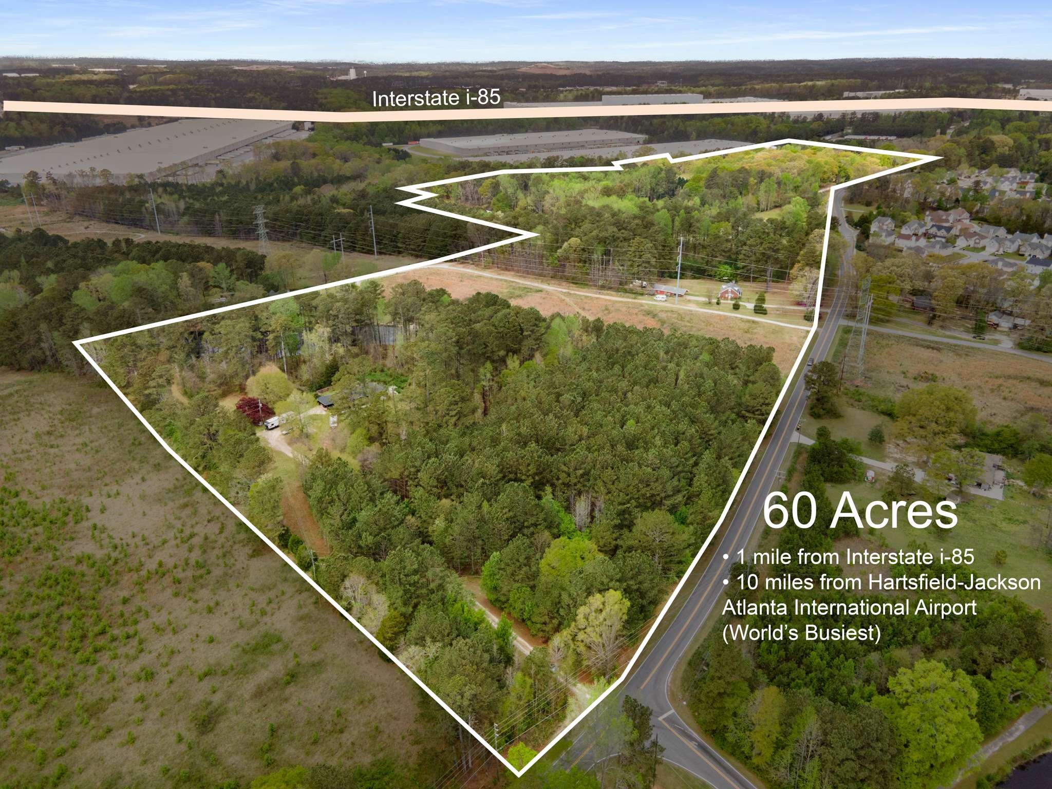 9301 Bohannon Rd, Fairburn, GA for Sale