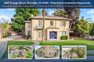 Riverside, CA Multi-Family - 4562 Orange st