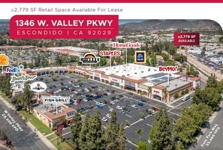 Escondido, CA Retail - 1346-1358 W Valley Pky Escondido, CA Retail - 1346-1358 W Valley Pky