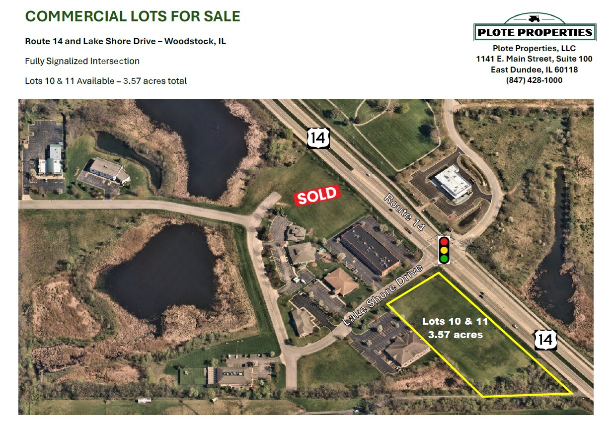 Rt 14 & Lake Shore Dr, Woodstock, IL for Sale